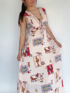 Wild West Maxi Dress Side