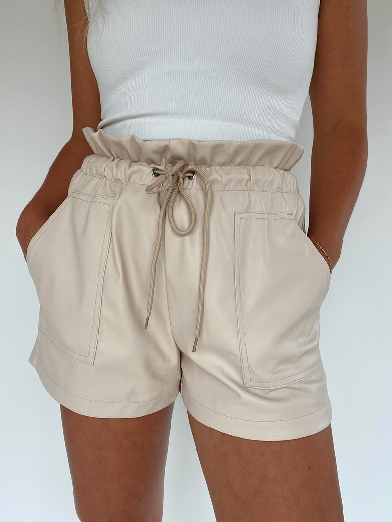 East Bound Leather Shorts