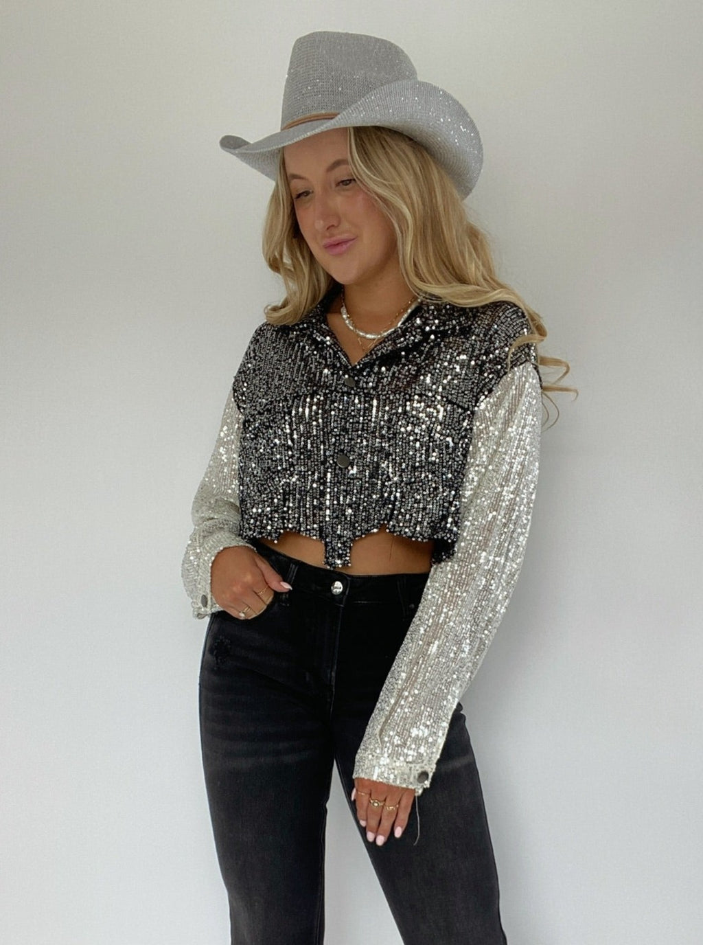 Time Of Your Life Sequin Top
