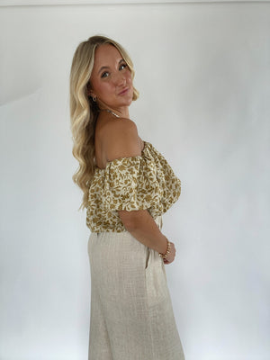 Take A Chance Floral Top
