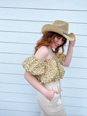 Take A Chance Floral Top