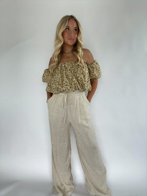 Take A Chance Floral Top