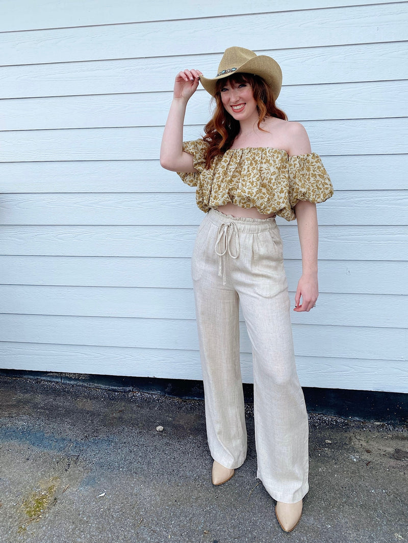 Take A Chance Floral Top