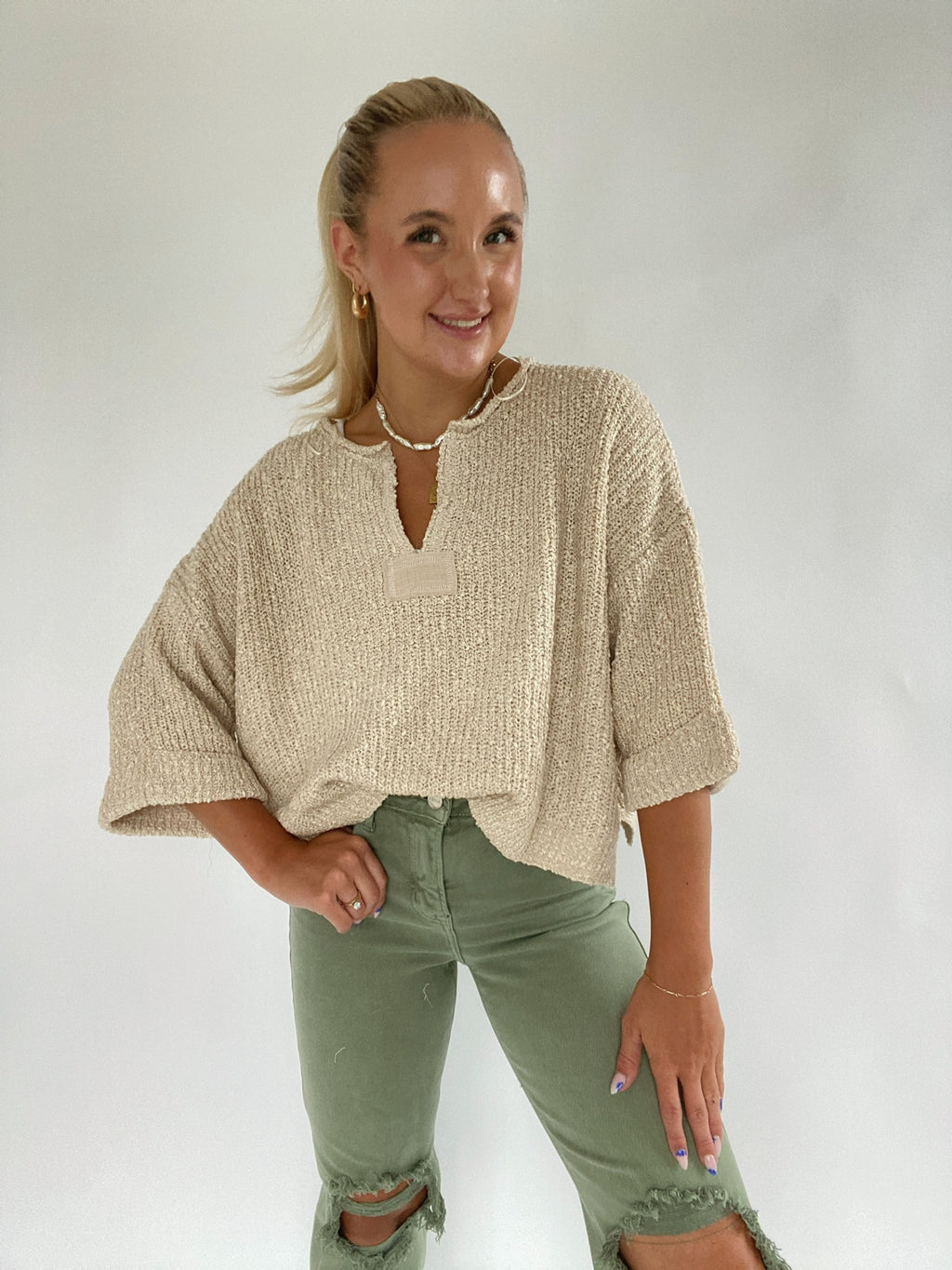 Missoula Sweater - Natural