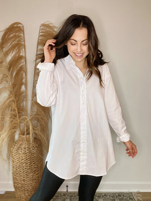 Simple Times Top - White