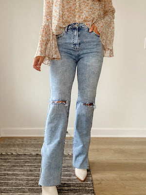 Astrid Split Jeans