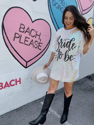 Bride To Be T-Shirt Dress