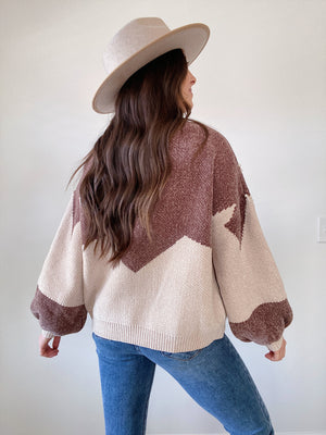 In Due Time Chenille Sweater