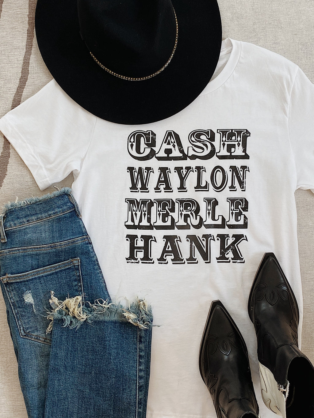 Country Classics Tee - White