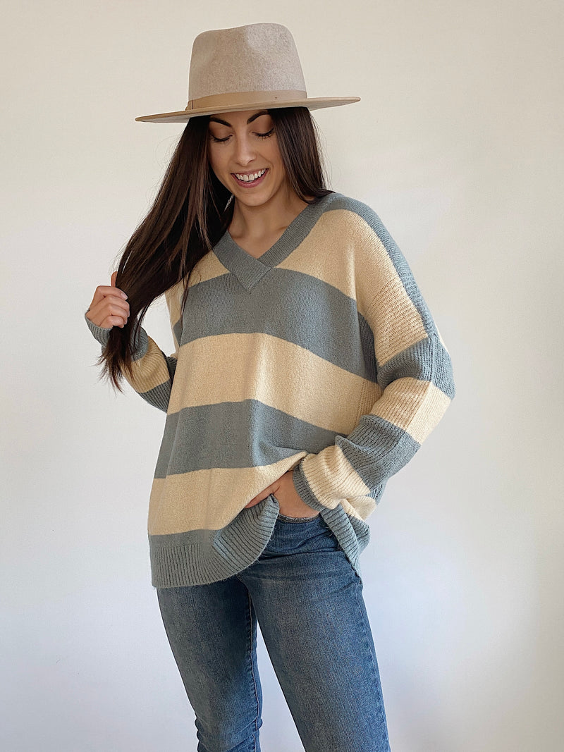 On The Line Sweater