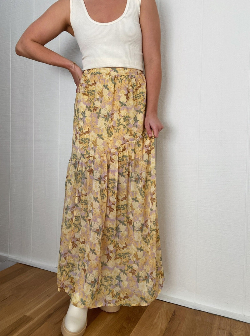 Forget The Past Maxi Skirt