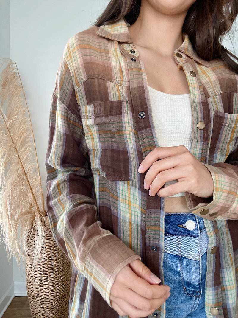 Ride Or Die Duster - Brown