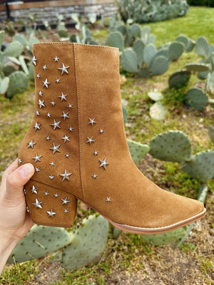 Caty Star Studded Ankle Boot
