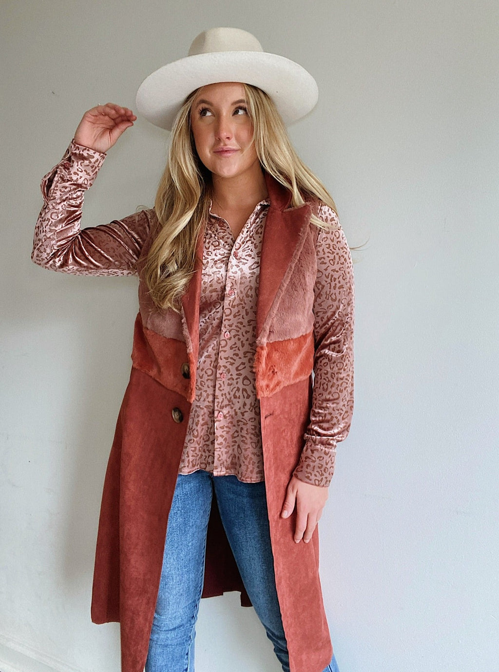 Speechless Vest Coat