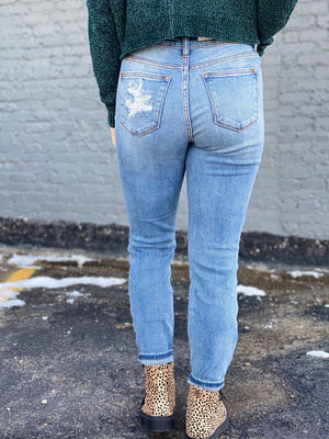 Cassadee Boyfriend Jeans x Judy Blue