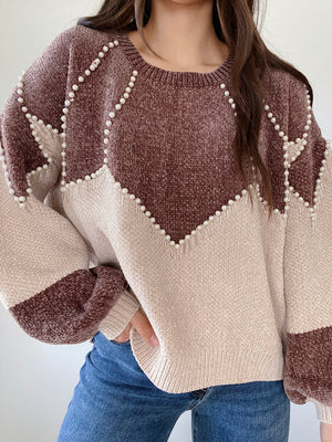 In Due Time Chenille Sweater