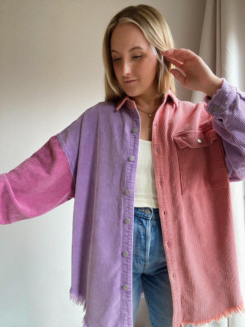 Kick Drum Jacket - Purple Mix
