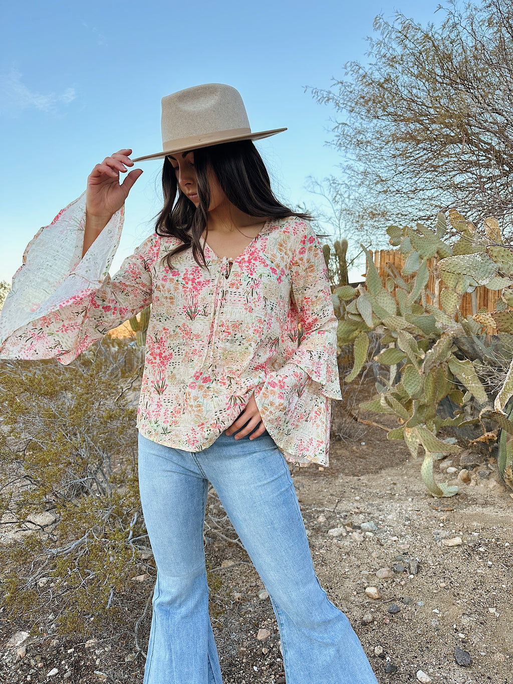 Desert Bloom Top
