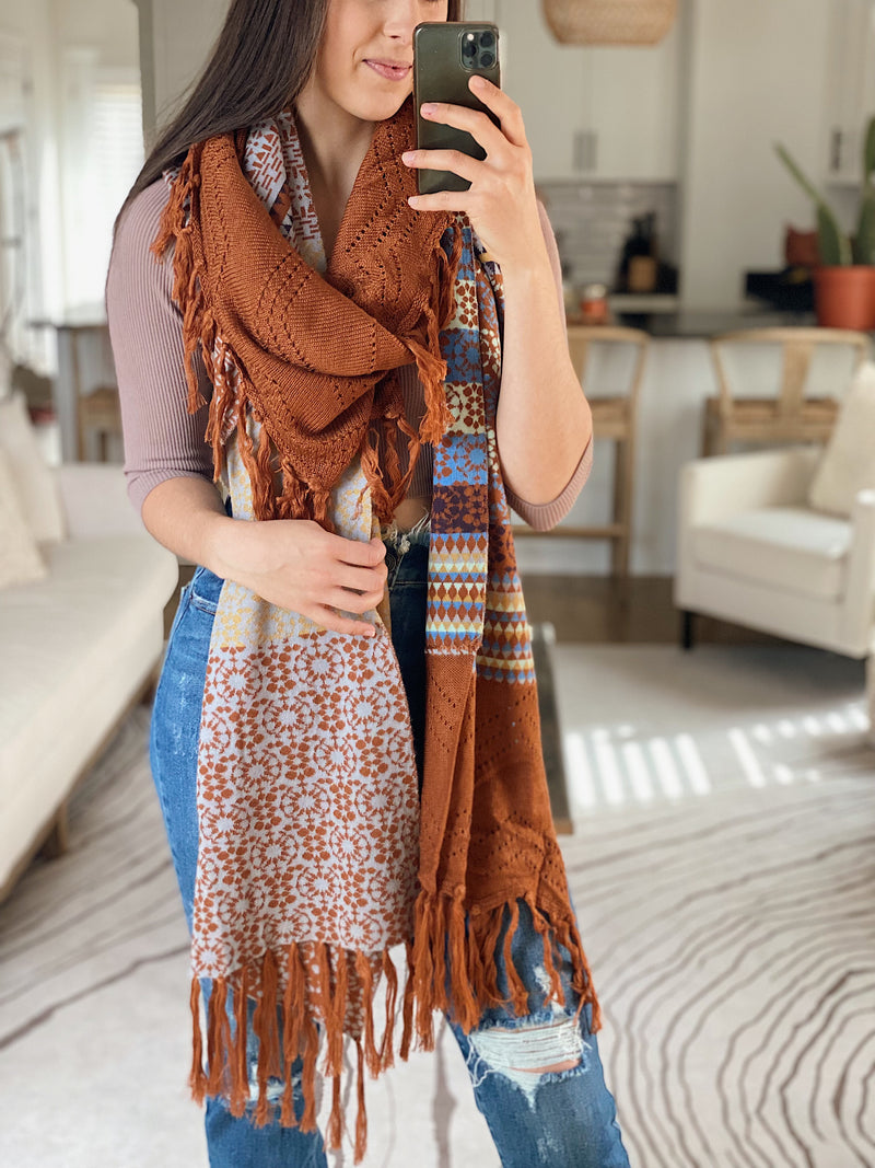 In Your Atmosphere Poncho Cardigan